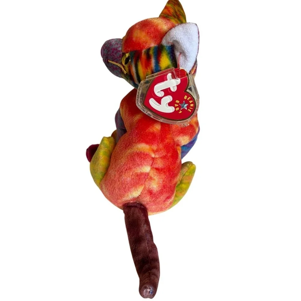 Ty Beanie Baby Kaleidoscope the Cat Multi Color Tie DO NOT BUY